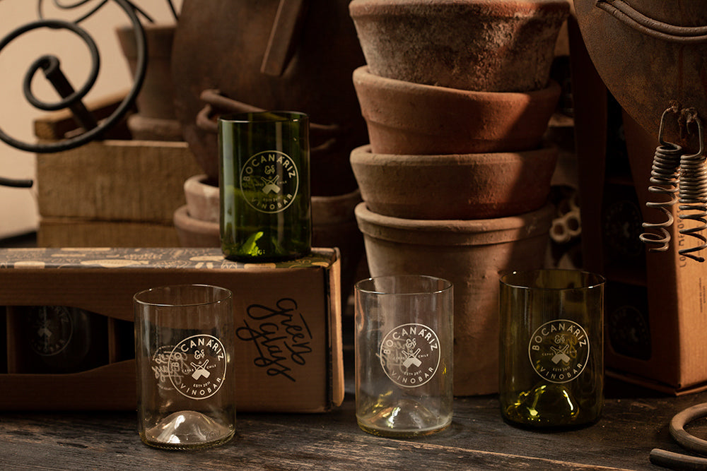 Vasos Green Glass